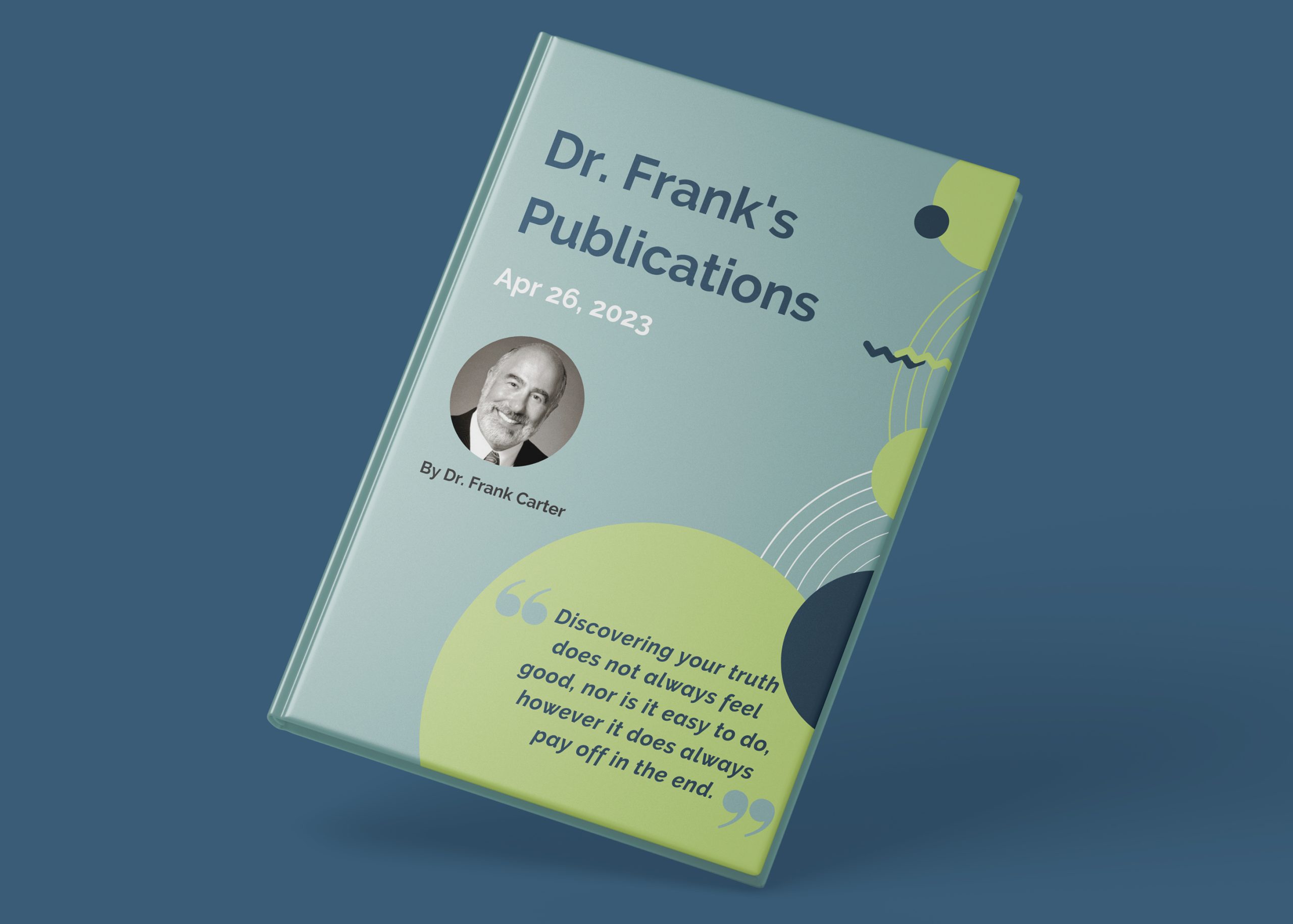 Dr Frank’s Publications | April 30 2023